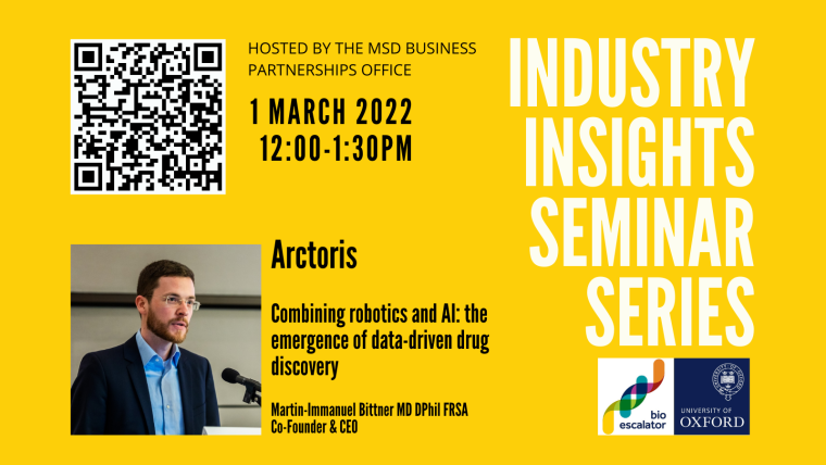 Industry Insights Seminar Series March 2022 Flyer