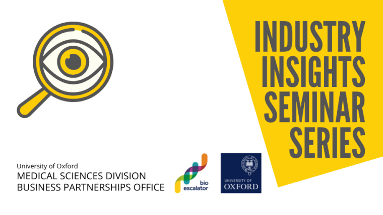 Industry Insights Seminar Series flyer