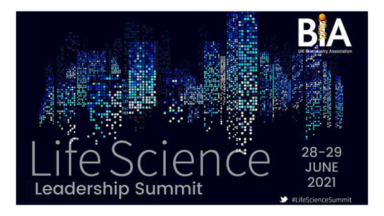 Flyer for Life Sciences Leadership Summit.