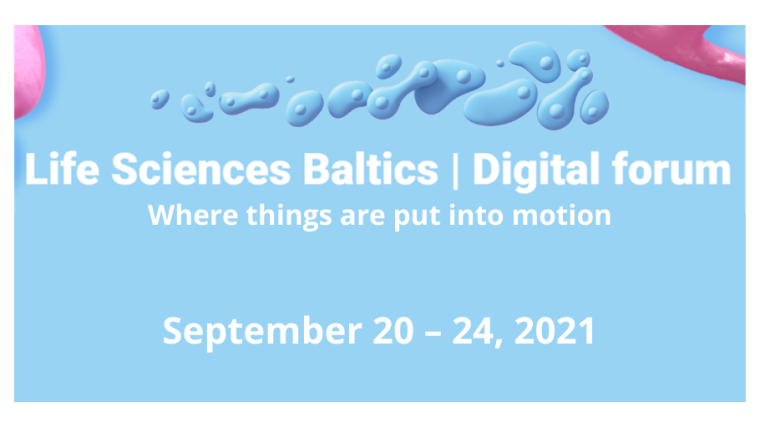 Life Sciences Baltics Digital forum Flyer