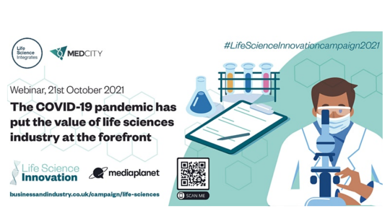 UK life sciences industry at the forefront during COVID-19 pandemic flyer